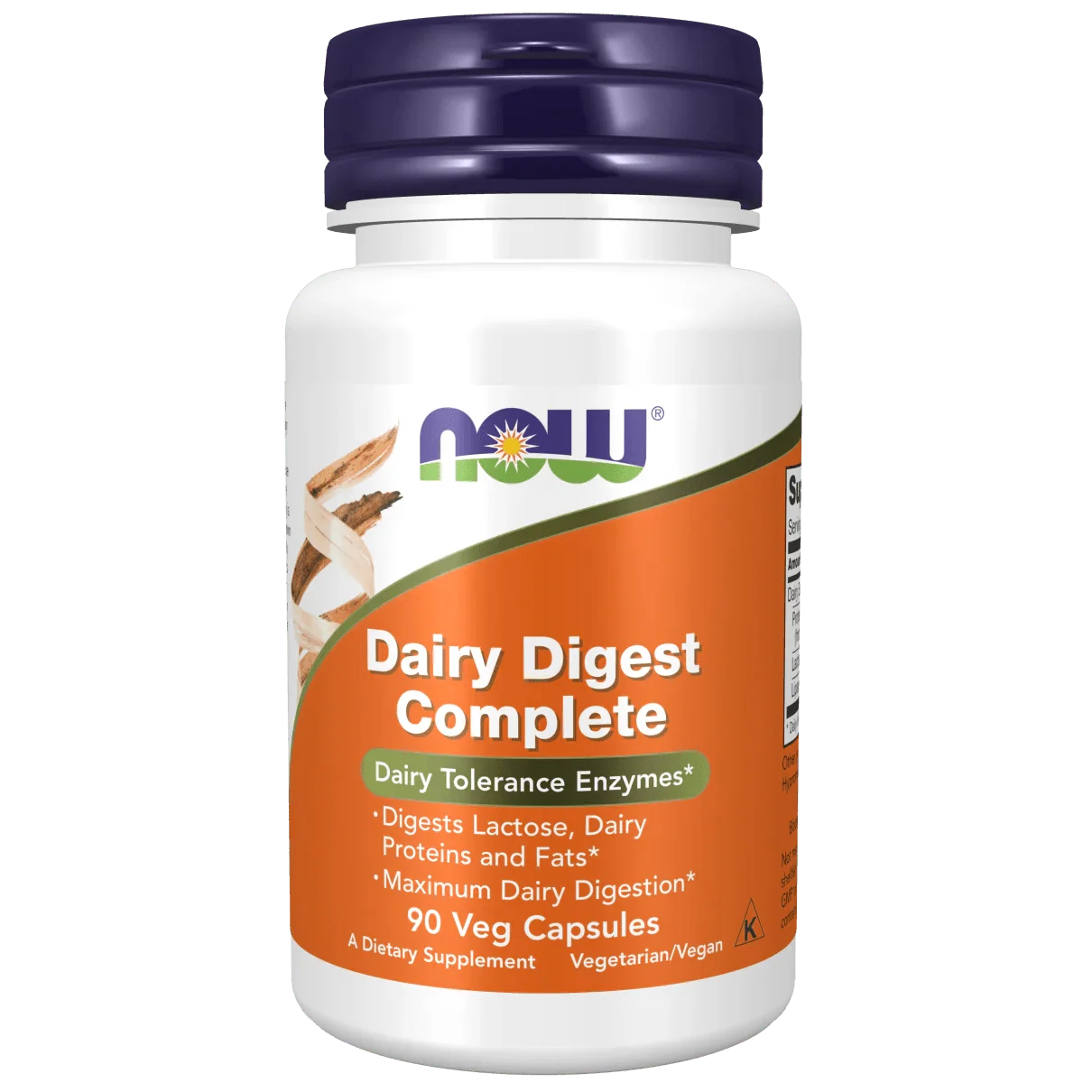 NOW FOODS LÁCTEOS COMPLETOS DIGEST, 90 CÁPSULAS VEGETALES