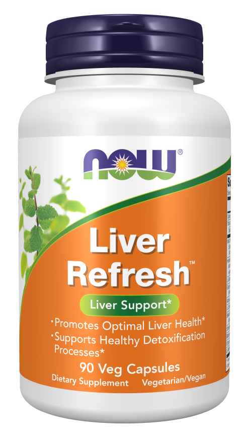 NOW FOODS LIVER REFRESH, 90 CÁPSULAS VEGETALES