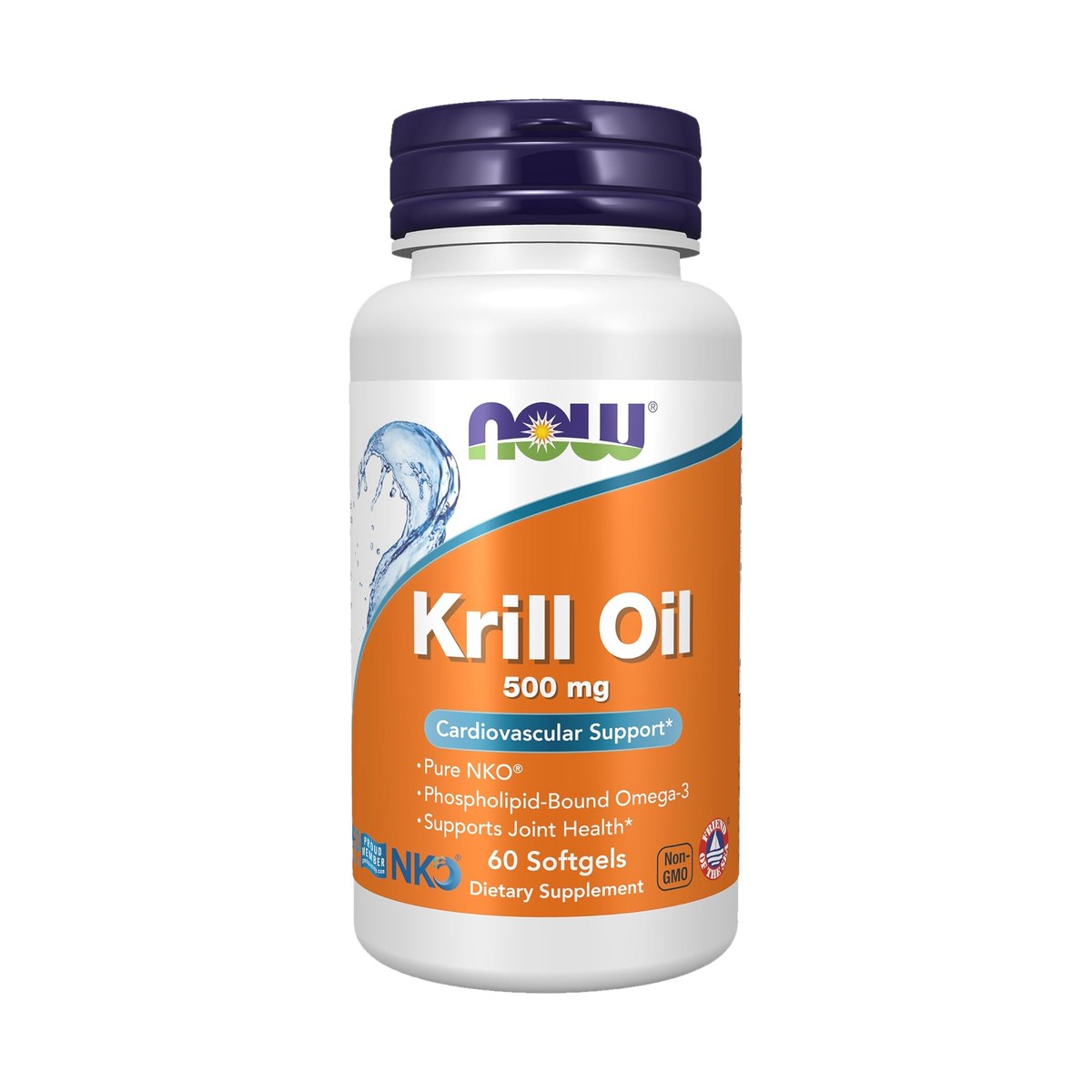 NOW FOODS NEPTUNE KRILL OIL 500 MG, 60 CÁPSULAS BLANDAS