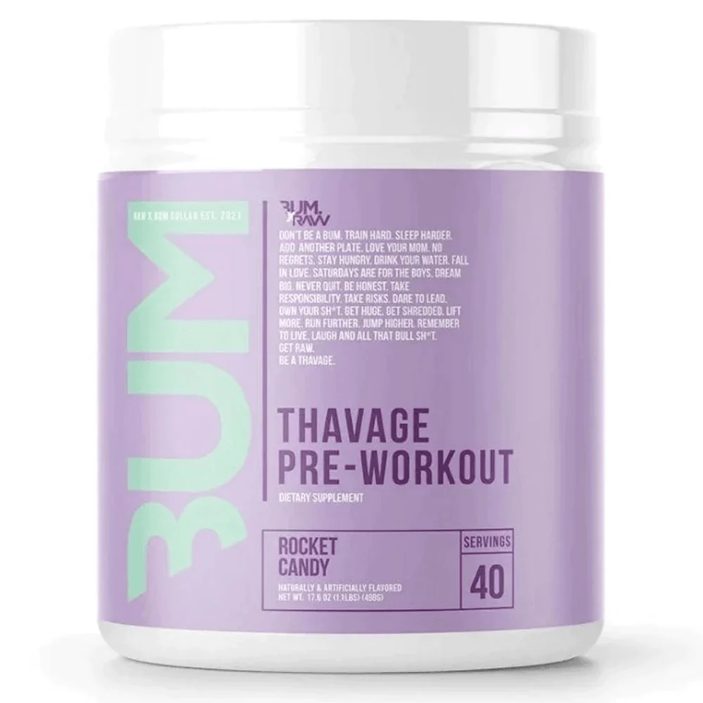 RAW NUTRITION CBUM THAVAGE ROCKET CANDY, 40 SERVICIOS