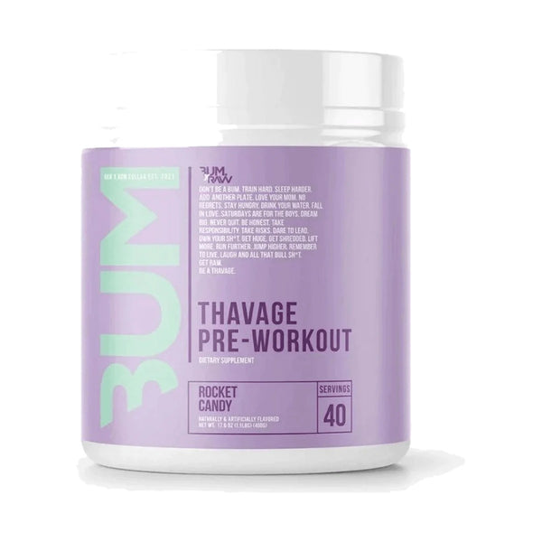 RAW Nutrition CBUM Thavage Rocket Candy, 40 servicios